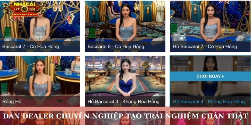 Đánh Giá W88 – Nhà Cái Uy Tín Đáng Để Bạn Trải Nghiệm 4 Dàn dealer chuyên nghiệp tạo trải nghiệm chân thật