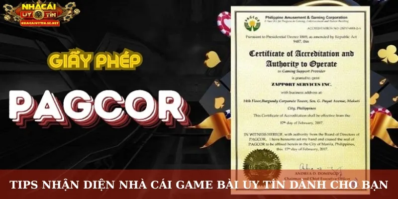 Tips nhận diện nhà cái game bài uy tín dành cho bạn