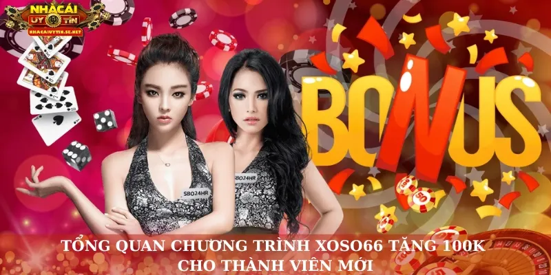 Xoso66 Tặng 100K – Nhận Ngay Ưu Đãi Không Cần Nạp Đầu Tiên 2 Tổng quan chương trình Xoso66 tặng 100K cho thành viên mới