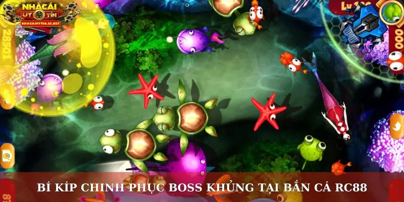 Bí kíp chinh phục boss khủng tại bắn cá RC88