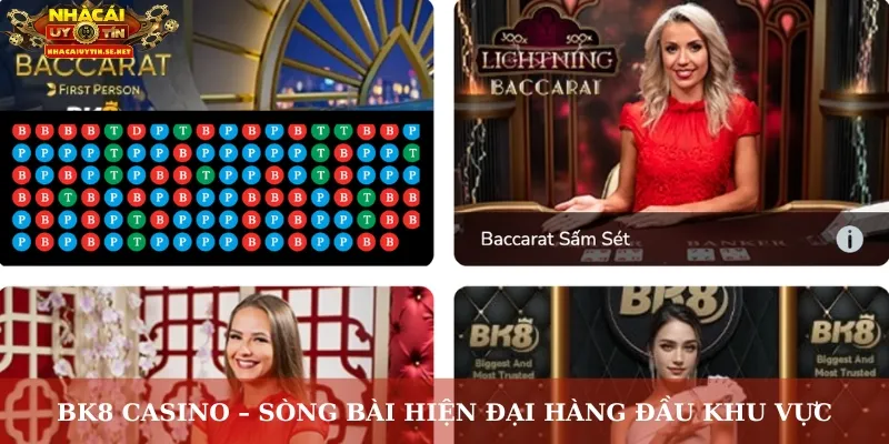 BK8 Casino – Sòng bài hiện đại hàng đầu khu vực