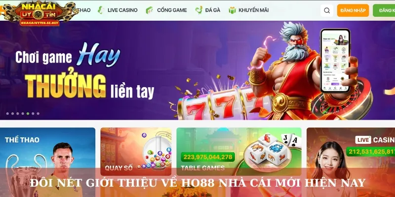 Đôi nét giới thiệu về HO88 nhà cái mới hiện nay