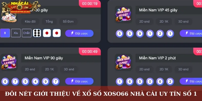 Đôi nét giới thiệu về xổ số Xoso66 nhà cái uy tín số 1