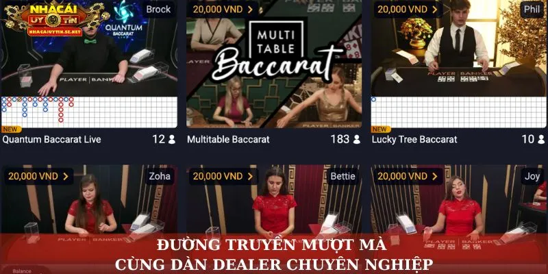 12PLAY Casino – Sân Chơi Đẳng Cấp Với Trải Nghiệm Như Thật 3 Đường truyền mượt mà cùng dàn dealer chuyên nghiệp
