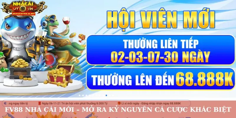 FV88 Nhà Cái Mới – Mở Ra Kỷ Nguyên Cá Cược Khác Biệt 1 FV88