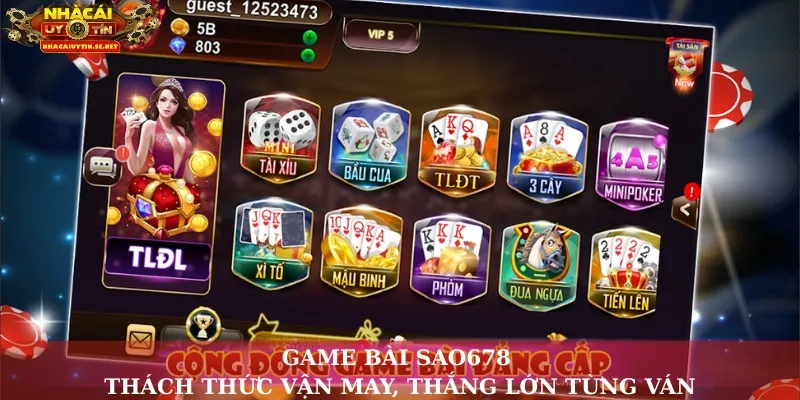 Game bài Sao678