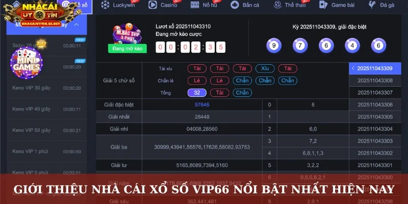 Giới thiệu nhà cái xổ số VIP66 nổi bật nhất hiện nay