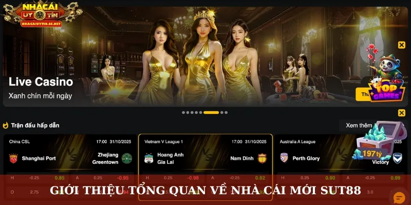 Giới thiệu tổng quan về nhà cái mới Sut88
