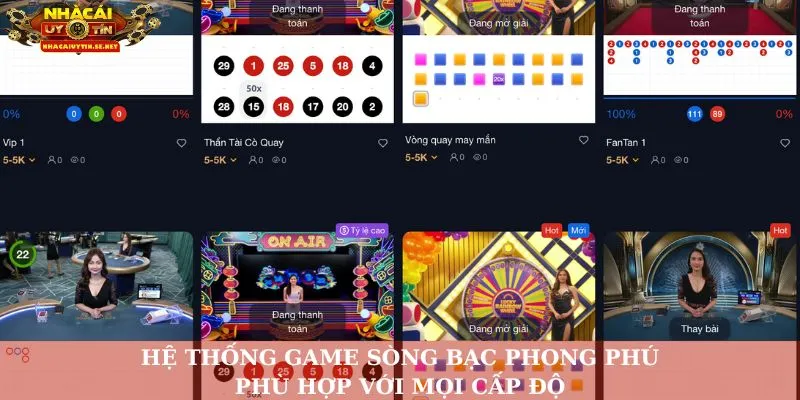 Fb88 Casino – Thiên Đường Game Sòng Bạc Dành Cho Các Bạn 3 Hệ thống game sòng bạc phong phú, phù hợp với mọi cấp độ