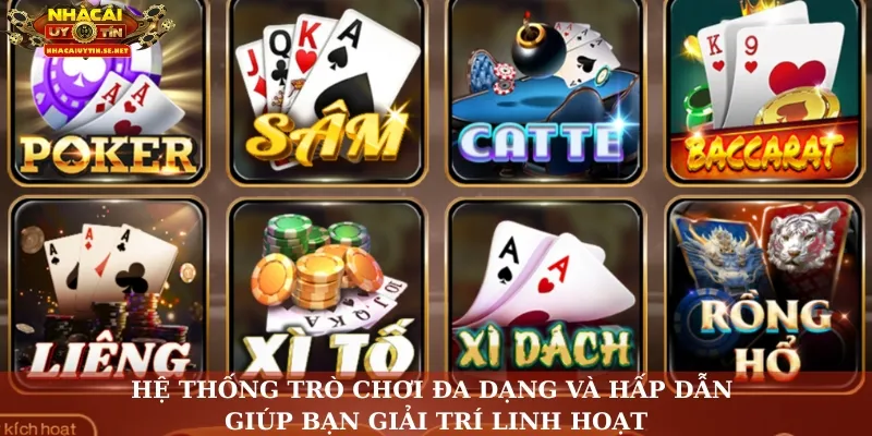 Game Bài Hit Club – Chạm Đỉnh Giải Trí, Săn Thưởng Cực Đã 3 Hệ thống trò chơi đa dạng và hấp dẫn giúp bạn giải trí linh hoạt