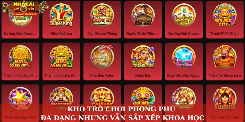 39BET Nhà Cái Mới – Khởi Đầu Của Kỷ Nguyên Cá Cược Hiện Đại 4 Kho trò chơi phong phú – Đa dạng nhưng vẫn sắp xếp khoa học