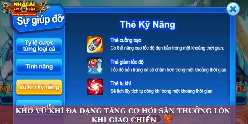 Bắn Cá 23win – Sân Săn Cá Đỉnh Cao Với Thưởng Khủng Mỗi Ngày 3 Kho vũ khí đa dạng tăng cơ hội săn thưởng lớn khi giao chiến