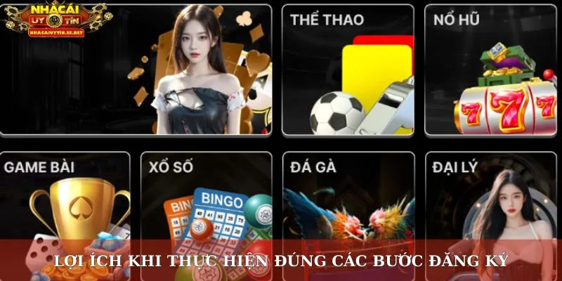 Lợi ích khi thực hiện đúng các bước đăng ký