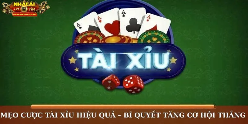 Mẹo Cược Tài Xỉu Hiệu Quả – Bí Quyết Tăng Cơ Hội Thắng 1 mẹo cược tài xỉu