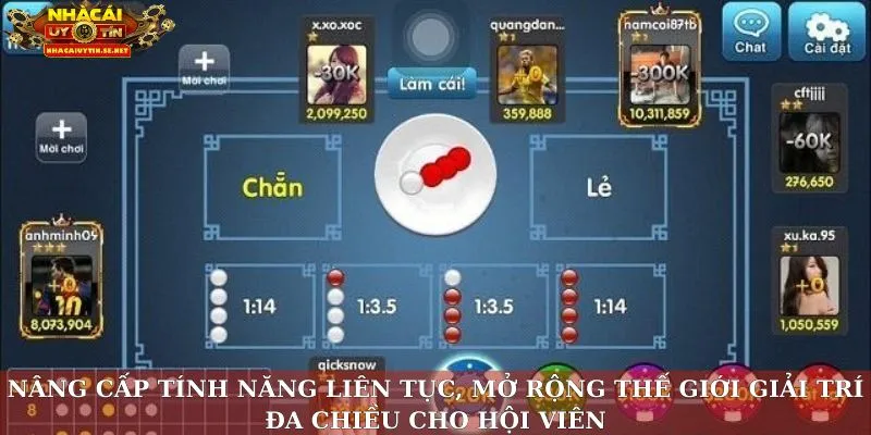 Xóc Đĩa Win79 – Sân Chơi Uy Tín Mang Đến Trải Nghiệm Chuẩn 4.0 4 Nâng cấp tính năng liên tục, mở rộng thế giới giải trí đa chiều cho hội viên