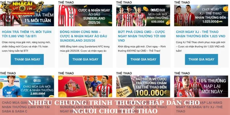 Thể Thao W88 – Chạm Đỉnh Đam Mê Cùng Từng Trận Cược 4 Nhiều chương trình thưởng hấp dẫn cho người chơi thể thao