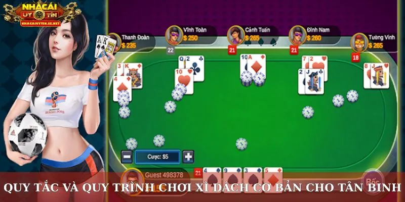 Quy tắc và quy trình chơi xì dách cơ bản cho tân binh