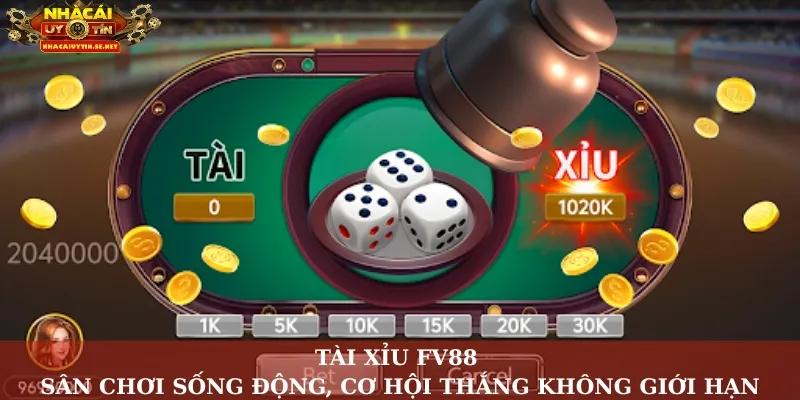 Tài Xỉu FV88 – Sân Chơi Sống Động, Cơ Hội Thắng Không Giới Hạn 11 Tài Xỉu FV88