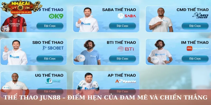 Thể thao Jun88 – Điểm hẹn của đam mê và chiến thắng