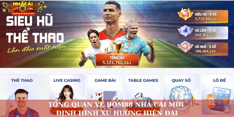 Tổng quan về Bom88 nhà cái mới định hình xu hướng hiện đại