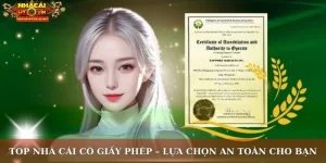 Top nhà cái có giấy phép