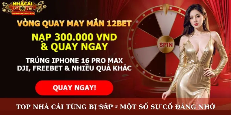 Top nhà cái từng bị sập - Một số sự cố đáng nhớ