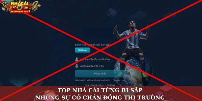 Top Nhà Cái Từng Bị Sập – Những Sự Cố Chấn Động Thị Trường 6 Top nhà cái từng bị sập