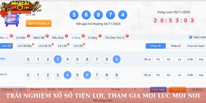 Xổ Số MU88 – Sân Chơi May Mắn, Giải Thưởng Khủng Chờ Bạn 4 Trải nghiệm xổ số tiện lợi, tham gia mọi lúc mọi nơi