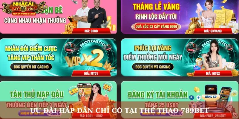 Thể Thao 789bet – Bùng Nổ Cảm Xúc Cùng Sân Cá Cược Đỉnh Cao 4 Ưu đãi hấp dẫn chỉ có tại thể thao 789bet