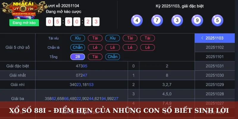 Xổ Số 88i – Sân Chơi May Mắn Cực Đỉnh, Trúng Lớn Mỗi Ngày 2 Xổ số 88i – Điểm hẹn của những con số biết sinh lời