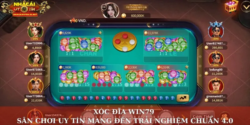 Xóc Đĩa Win79 – Sân Chơi Uy Tín Mang Đến Trải Nghiệm Chuẩn 4.0 8 xóc đĩa Win79